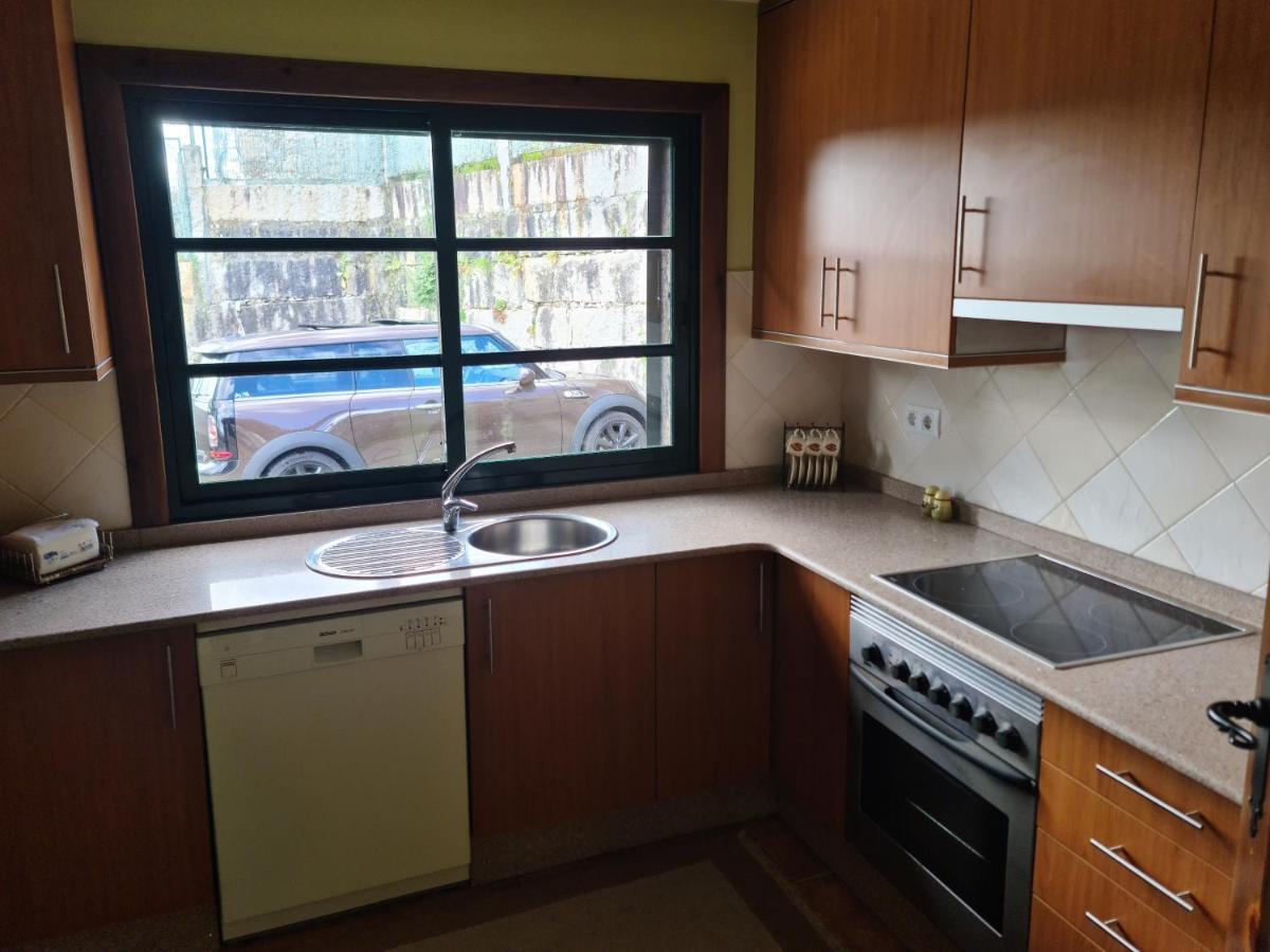 Casa 2 Habitaciones Con Piscina Y Cenador Al Aire Libre Comarca de Comarca de Pontevedra Buitenkant foto