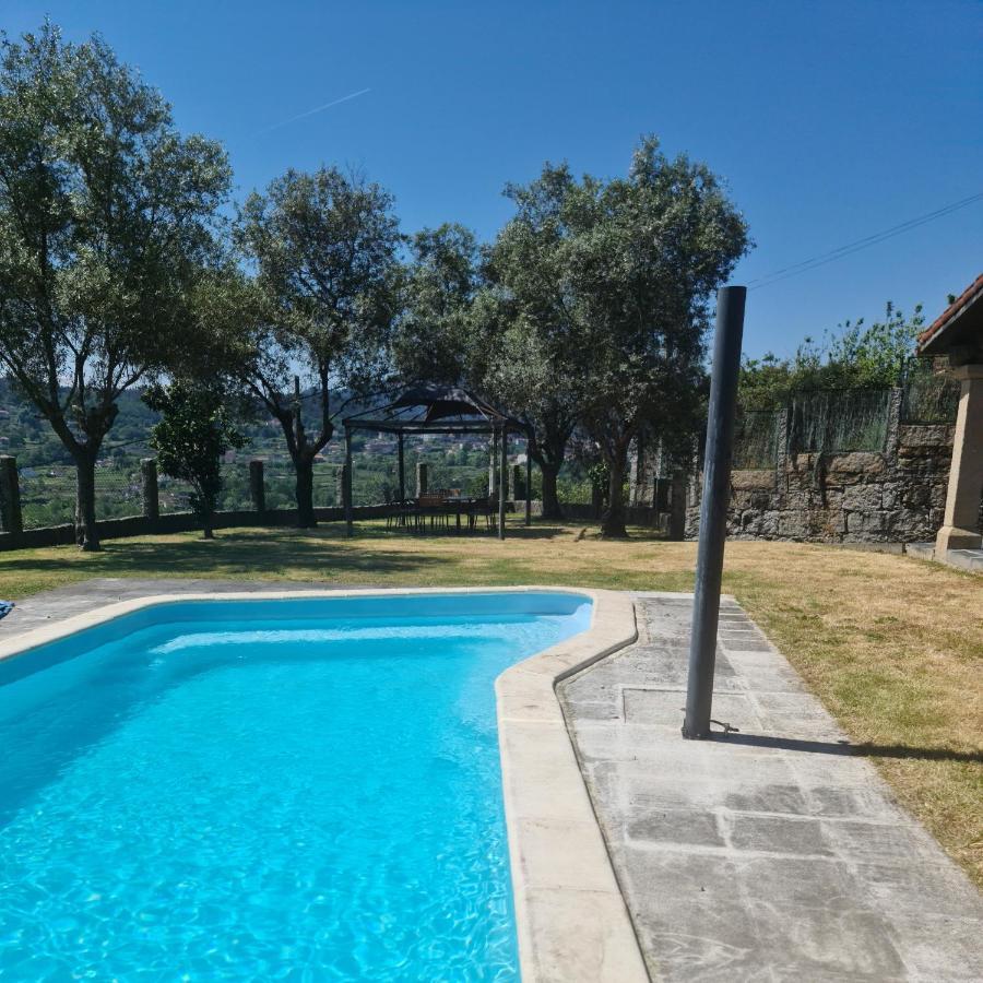 Casa 2 Habitaciones Con Piscina Y Cenador Al Aire Libre Comarca de Comarca de Pontevedra Buitenkant foto