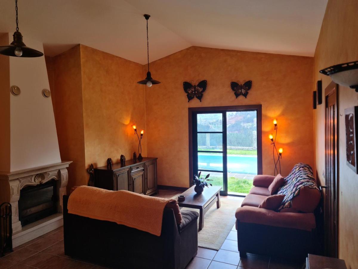 Casa 2 Habitaciones Con Piscina Y Cenador Al Aire Libre Comarca de Comarca de Pontevedra Buitenkant foto