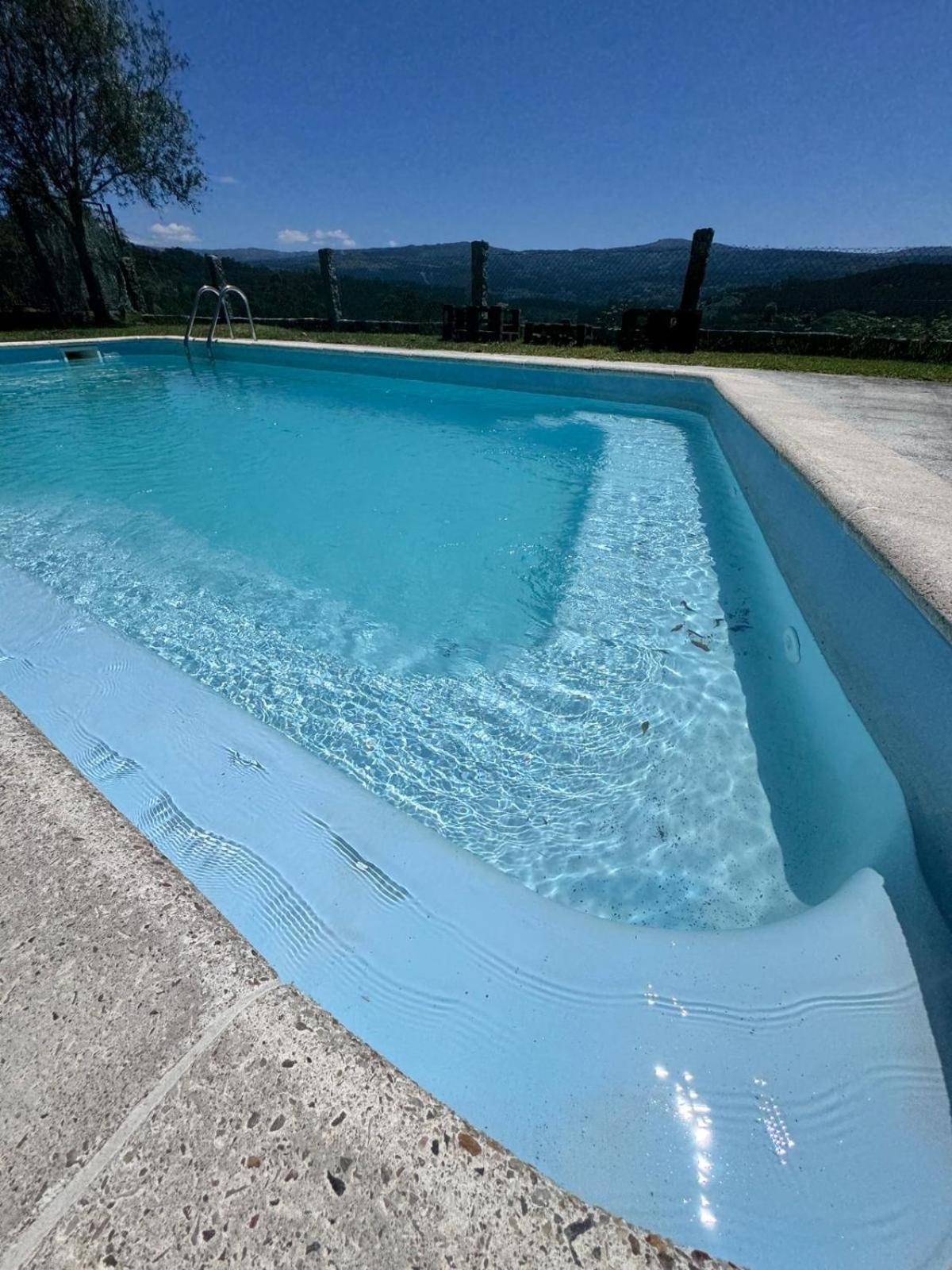 Casa 2 Habitaciones Con Piscina Y Cenador Al Aire Libre Comarca de Comarca de Pontevedra Buitenkant foto