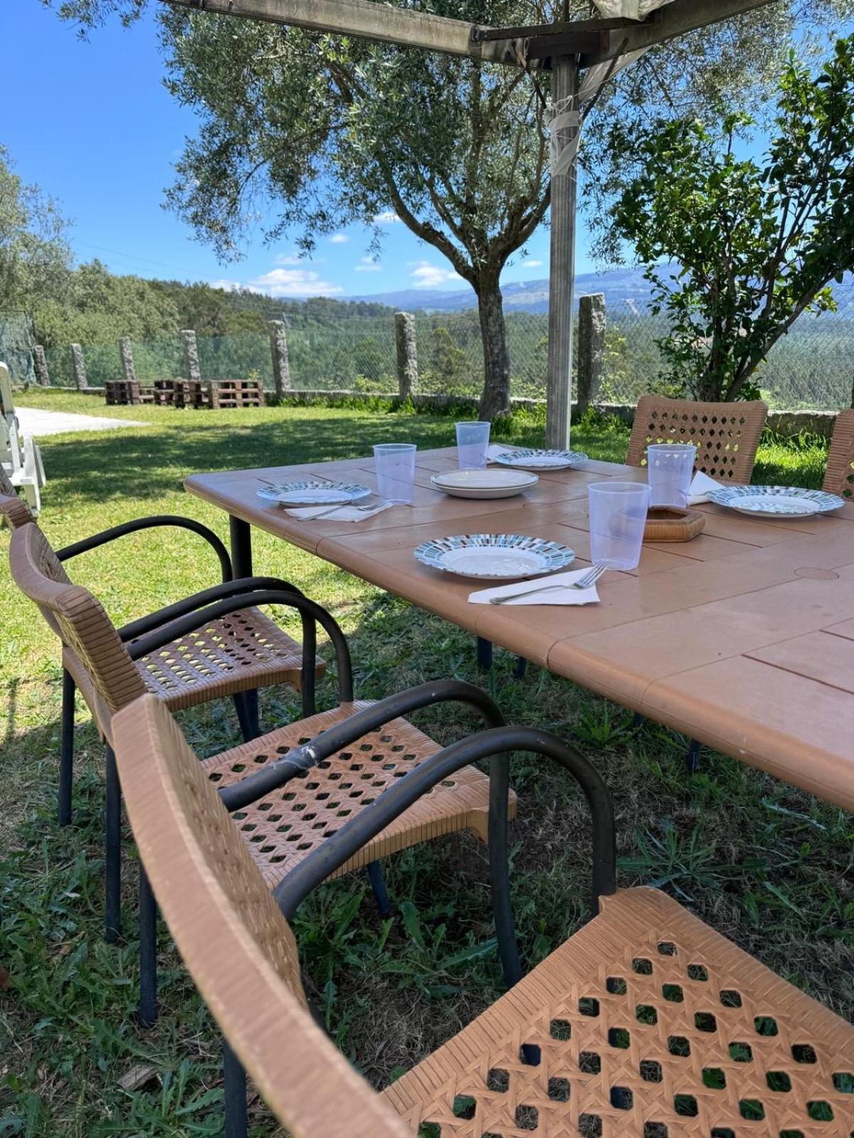 Casa 2 Habitaciones Con Piscina Y Cenador Al Aire Libre Comarca de Comarca de Pontevedra Buitenkant foto